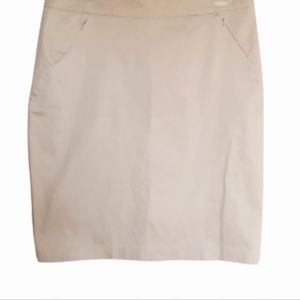 New York & co khaki skirt size 12
